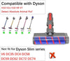 Dyson Motorized Floor Nozzle with Soft Fuzzy Roller, Compatible with Dyson V7, V8, V10, V11, V15 Vacuum Cleaners, 966489-04, 966489-08, 966489-11, 966489-12 (Replacement) Part#10-4816-04