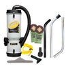 ProTeam LineVacer HEPA 10 qt. Backpack Vacuum w/ High Filtration Tool Kit - 100277 – backpack vacuum with hose and wand kit