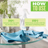 E-Cloth Window Cleaning Kit - Green - 2 Cloths-10615W