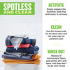 E-Cloth Stainless Steel Cleaning Kit - 2 Cloths -10617