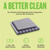 E-Cloth Stainless Steel Cleaning Kit - 2 Cloths -10617
