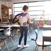 ProTeam GoFit 3, 3 qt. with Xover Commercial Backpack Vacuum - 107713 – backpack vacuum cleaning a dining area