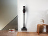Miele Triflex HX1 Facelift Plus Cordless Vacuum (Obsidian Black) - 12206750 – vacuum stored on wall bracket