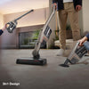 Miele Triflex HX2 Sprinter Cordless Vacuum (Cashmere Grey) - 12206770 – three vacuum configurations demonstration graphic