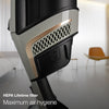 Miele Triflex HX2 Sprinter Cordless Vacuum (Cashmere Grey) - 12206770 – filter-housing close-up graphic