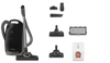 Miele Guard M1 Cat & Dog Canister Vacuum -12704670 – vacuum with floor heads, bags and filter assortment