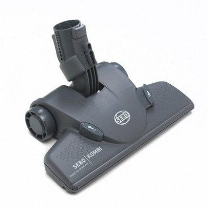 Sebo Kombi Floor Nozzle Premium with Two Wheels for DART, FELIX & Canister Vacuums (Gray/Black) – 7260GS
