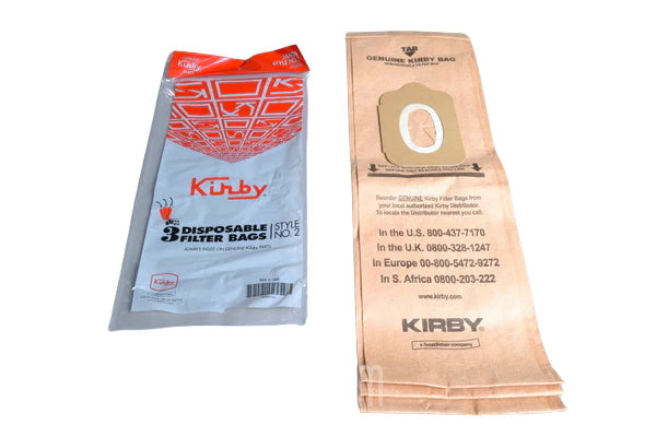 Kirby Style 2 Paper Bag, 3-Pack – Genuine OEM Replacement Part #190681S