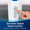 Bissell PowerFresh Scrubbing & Sanitizing Steam Mop -1940A – digital steam controls close-up