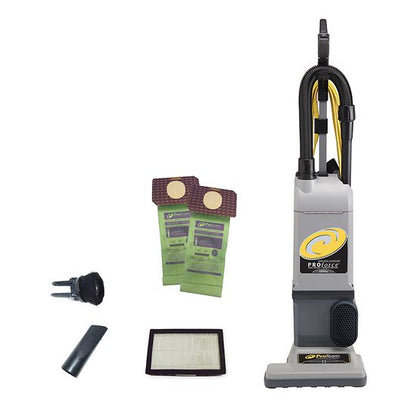 ProTeam ProForce 1200XP Commercial Upright Vacuum Cleaner with On-Board Tools - 107251 available at Ace Vacuums