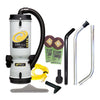 ProTeam LineVacer HEPA 10 qt. Backpack Vacuum w/ High Filtration Tool Kit (100277)