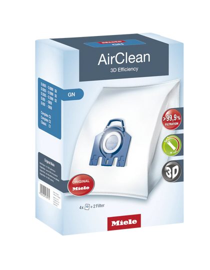 Miele AirClean 3D Efficiency FilterBags - GN 4 bags-10123210