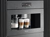 Miele MB-CVA 7000 Milk container made of glass — milk container in use while preparing two coffees