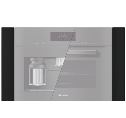Miele EBA 7848 30-Inch Trim Kit, Obsidian Black | 11410770 available at Ace Vacuums