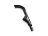 Miele EFS Comfort Handle with Dusting Brush — curved handle with integrated dusting brush