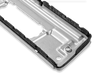 Miele Combination Floorhead Bristle Support Plate — plate corner and bristles close-up