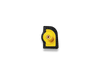 Miele Triflex Brush-Roller Retaining Handle — yellow and black roller retaining support