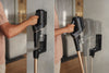 Miele Duoflex HX1 Extra Cordless Vacuum Brilliant White — removing the handheld unit from its wall holder