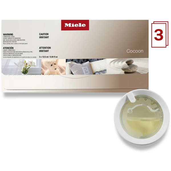Miele Set 3x Perfume Flacon Cocoon Fragrance Capsules #12023770