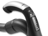 Miele SES 131 Complete C3 Electric Suction Hose — handle grip and control buttons close-up