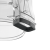 Miele Triflex HX1 Dust Container — dust container latch close-up