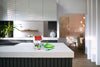 Miele GP MI S 0031 W MicroCloth kit, 3 pieces — cloths and packaging on a kitchen island