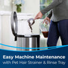 Bissell CrossWave Pet Pro Multi-Surface Wet Dry Vac -2306A – dirty tank emptied into bin