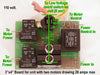 Dual Motor 28 Amp 120V Circuit Board mounting detail view