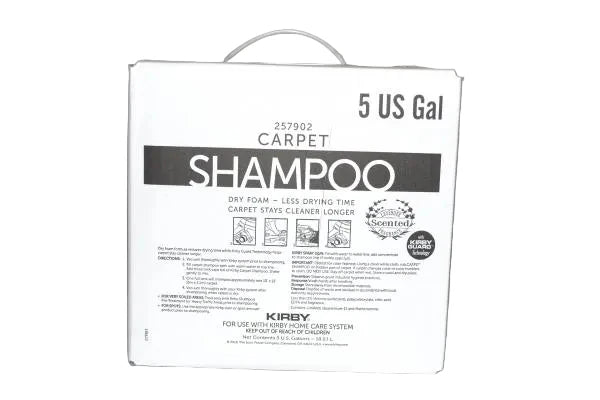 Kirby Carpet Shampoo Cube 5 Gallon (Dry Foam, Quick Dry) – Part #257902 | Kirby Genuine Carpet Cleaning Solution