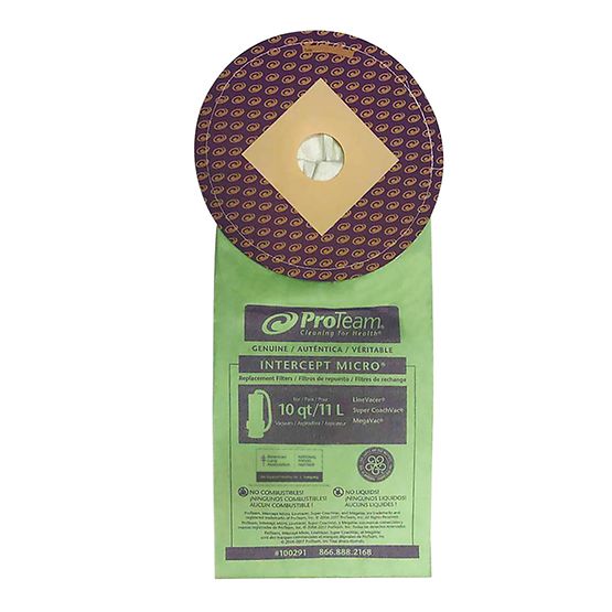 ProTeam 10 Qt. Intercept Micro Filter for LineVacer HEPA Backpack Vacuum (10-Pack) #100291