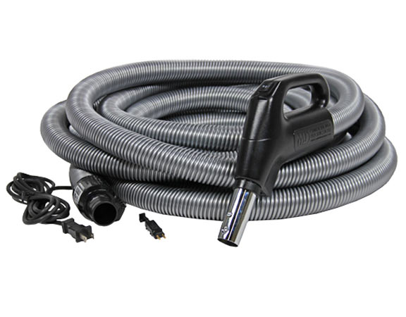 Plastiflex Dual Voltage Electric Hose for MD Central Vacuum