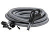 Plastiflex Dual Voltage Electric Hose for MD central vacuum, available at Ace Vacuums