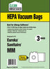 Clean Obsessed Eureka Sanitaire Type MM HEPA Vacuum Bags – 3 Pack Part #CH219