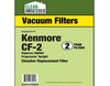 Clean Obsessed Kenmore CF-2 Foam Filters 2/pk - Part# CF632