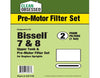 Clean Obsessed Bissell Style 7&8 Tank Filter & Pre-Filter Set 1/Pk – Part# CF178