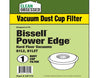Clean Obsessed Bissell Dust Cup Filter 1/Pk PowerEdge Hard Floor Vacuums 81L2 81L2T – Part# CF173