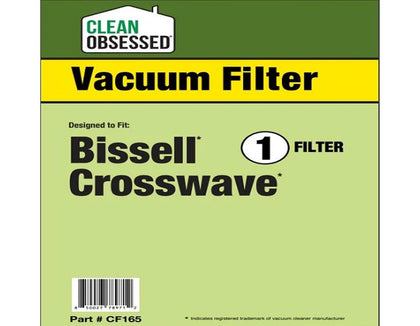 Clean Obsessed Bissell CrossWave Filter 1/Pk 1785 Series, 2328 Multi-Surface – Part# CF165 available at Ace Vacuums