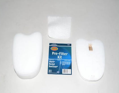 Shark Filter Kit for HV380 Models without hole Part# F673 available at Ace Vacuums