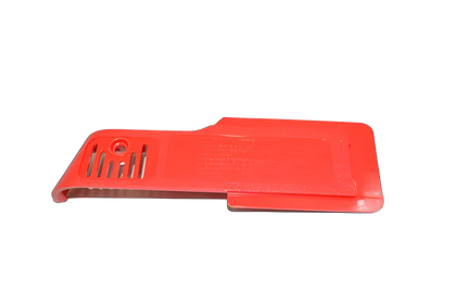 Oreck Commercial Vacuum Red Vented Door – Part #430001071 available at Ace Vacuums