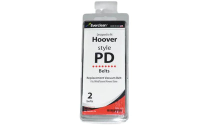 Hoover WindTunnel Power Drive Vacuum EverClean Belts, 2-Pack – Part #38-3133-00 available at Ace Vacuums