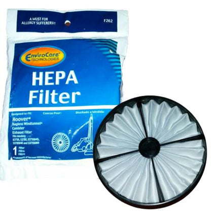 Hoover S3755, S3765 Bagless Canister Vacuum Cleaner Exhaust HEPA Filter – Part #F262 available at Ace Vacuums