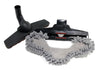 Axis Hard Floor Brush for Beam central vacuum, Axis with Glide Plate and Fringed Pad option