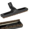 12-inch Deluxe Hard Floor Brush with Wheels in black