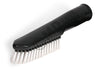 Black Crevice Brush Accessory for a central vacuum wand