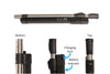 Battery Powered Brush Wand & Charger rechargeable battery with up to 90 minutes per charge