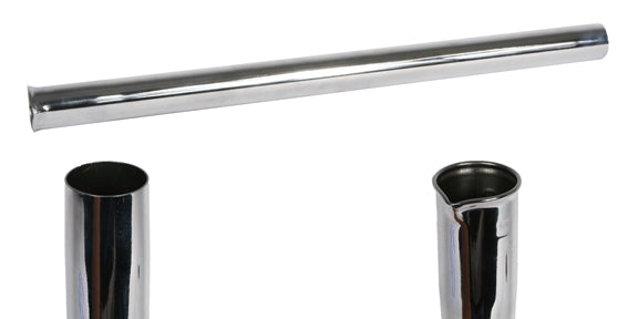 MD 19-inch Central Vacuum Chrome Extension Wand for Beam Central Vacuum – Part# 406