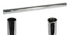 19-Inch Chrome Extension Tube Wand for MD central vacuum, available at Ace Vacuums