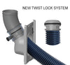Mini Valve With 40 ft Hose Garage Kit hose and valve components