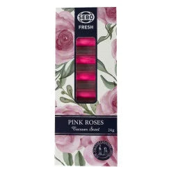 SEBO FRESH Air Scents (pink roses), 1 pack of 8 sticks #4291C