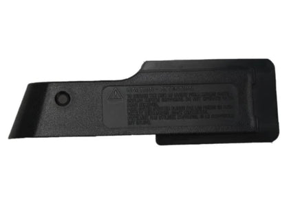 Oreck Black Nozzle Belt Cover Side 7505701327 – Part #430001076 available at Ace Vacuums